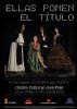 OBRA DE TEATRO "ELLAS PONEN EL TÍTULO".  SÁBADO 10 DE MARZO DE 2018, A LAS 19.00 HORAS EN EL CENTRO CULTURAL JOSÉ PRAT