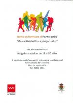 PROYECTO PUNTO ACTIVO: "MÁS ACTIVIDAD FÍSICA, MEJOR SALUD". FOMENTO DE LA ACTIVIDAD FÍSICA  2023